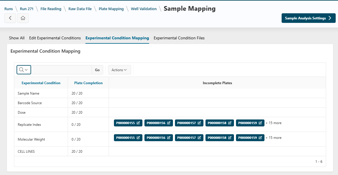 Sample Mapping home screenshot Sample Mapping
